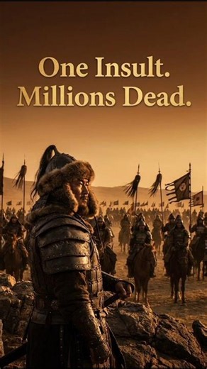 One Executed Trade Envoy Started History's Deadliest Campaign #Mongol #history