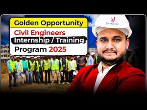 Internship & Training for Civil Engineers in 2025 | Build Your Career in Just 2 Months