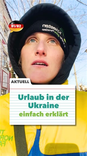 easy newstime on Instagram: "Schau bis zum Schluss und bild dir deine eigene Meinung. 😊 Fakten-Franzi 🕵🏼‍♀️ war mal wieder unterwegs. Dieses Mal: Ukraine 🇺🇦. Gemeinsam mit Markus und Michel von @kriestengarten 💚 Bis in die Nähe der Front. ⚠️ Januar 2026. 🗓️ Wir haben mit den Menschen gesprochen. 💬 Wir haben Minenfelder gesehen. 🥺 Und Dinge, die man nicht vergisst. 😔 Was passiert wirklich in der Ukraine? 🤔 Schau es dir an & teile das Video. 💙💛 #einfacherklärt #ukraine #journalismus"