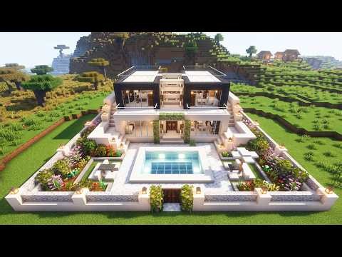 Minecraft Tutorial :: How to Build a Simple Medieval House in Minecraft 🏰🏡