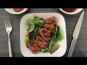 Ostrich Steak with Ginger [Step by step instructional video]
