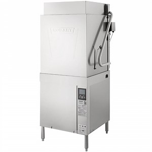 Hobart AM16VLT-BAS-4 High Temperature Door-Style Ventless Tall Base Electric Dishwasher with Booster Heater - 480V, 3 Phase