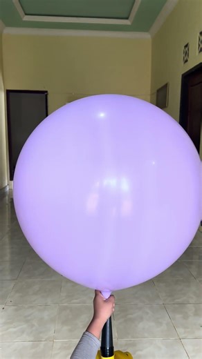 PURPLE BALLOON ROCKET INDOOR#shortsviral