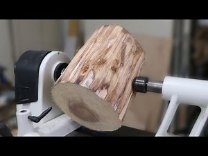 Wood Turning - Log to Natural Edge Bowl