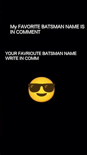COMMENT BOX IS OPEN GO WRITE YOUR FAVORITE CRICKETER NAME