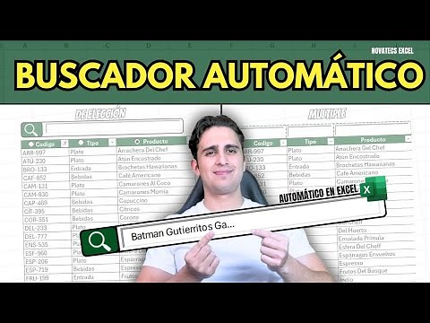 Automatic Search PRO in Excel: Filtering with Buttons and Multiple Bars | Ultimate Tutorial 2025