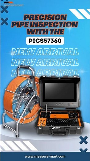 Pipe Inspection Camera | 360° Pan Tilt Precision #hvactools #inspectioncamera