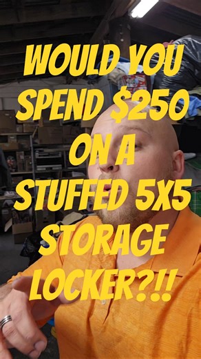 $250 ON A 5X5 STORAGE LOCKER!?... #flipping #finance #ebay
