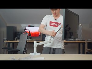 【BIGDONGDONG】218 显示器的绝佳拍档 Ergotron LX 45-241 爱格升摇臂支架 LX 45-241