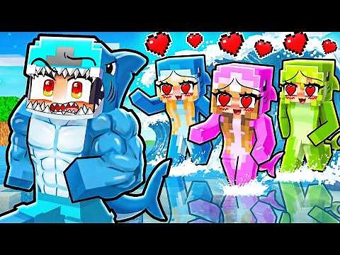 Omz SHARK LOVE CURSE in Minecraft!
