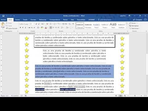 13 Tutorial Word Bordes y sombreado