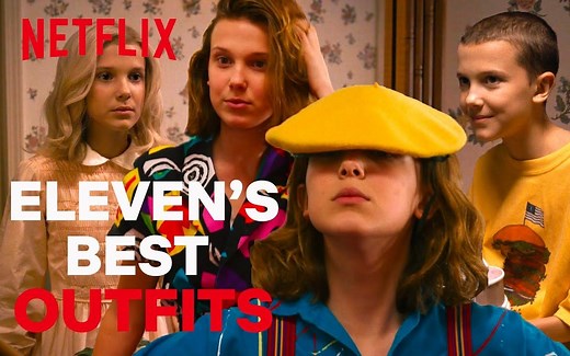 【怪奇物语】和小十一学穿搭 剧中经典造型大赏 Eleven's Best Outfits Stranger Things