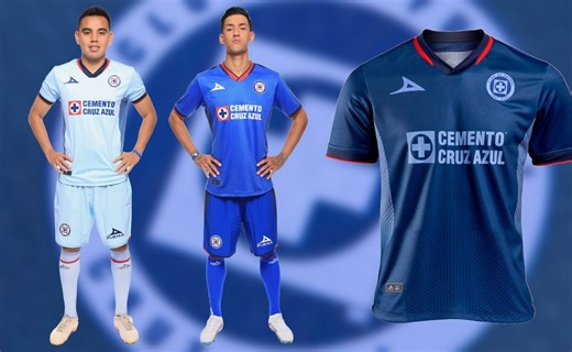 HAY UNA RAZÓN: ¿Por qué los tres uniformes de Cruz Azul para la temporada 2023-24 son azules?