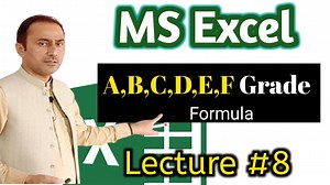 18K views · 779 reactions | MS Excel Lecture 8||Find Grade using Excel | Jamshed Khan official | Facebook