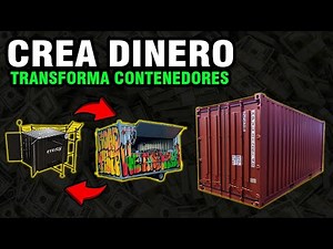 Turn a container into a business 💸 | 12 profitable ideas with little money
