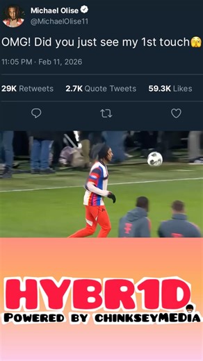 Michael Olise EXQUISITE 1st touch saves Him from Vincent Kompany PUMMELLING|Powered by chinkseyMEDIA