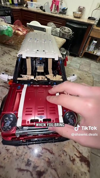 1:10 scale mini cooper building block kit! #minicooper #buildingblocks #diy #car #giftideas