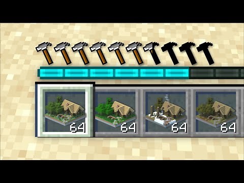 Minecraft HOUSE STRUCTURE SPAWNERS MOD / WEIRD BASIC HOUSE BUILD !! Minecraft Mods