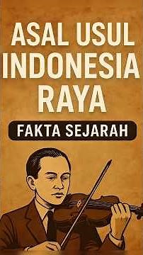 You Must Know! The Origins of the National Anthem "Indonesia Raya"