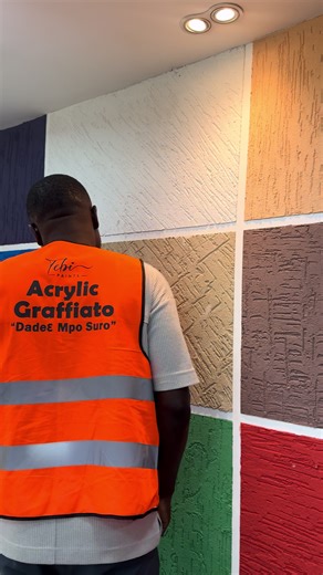 Quality TEBI Acrylic Graffiato Paint for Artists