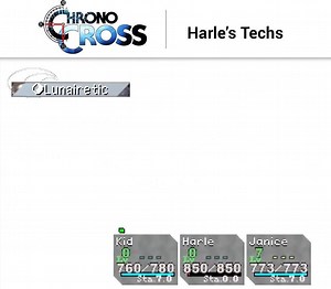 Harle's Techs 🤡🌙✨ - Chrono Cross (PS1) | FantasyAnime