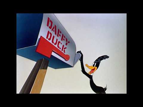 Daffy Duck waiting for the mail