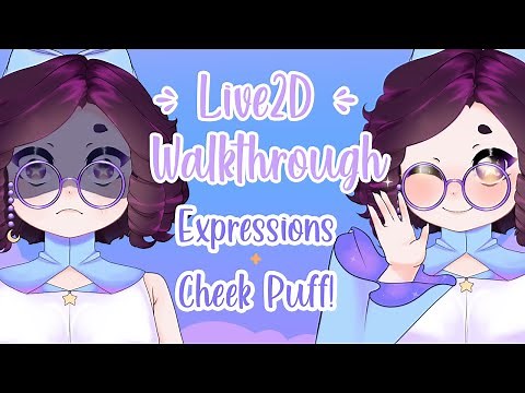 How to rig expressions and set them up in VTube Studio! | Live2D Walkthrough Series #3