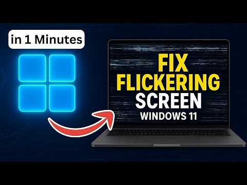 How To Fix Screen Flickering Windows 11 ( Step by Step )
