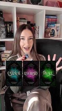CARAVAL: Overrated? FANTASY TRILOGY REVIEW | Stephanie Garber | BOOKTUBE | Recommendation