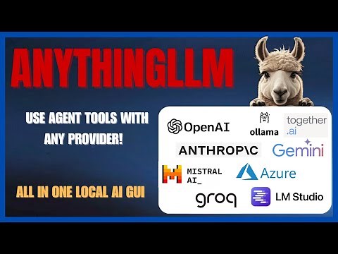 Run Local AI Agents With Any LLM Provider - Anything LLM Agents Tutorial