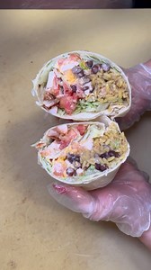 11M views · 111K reactions | Loaded Chopped Grilled Chicken Burrito Wrap! 襤 #burrito #burritos #wrap #chicken #grilledchicken | Foody Fetish | Facebook