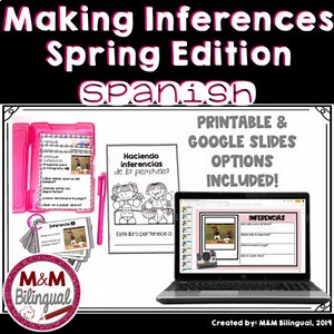 Making Inferences in SPANISH | Spring Edition