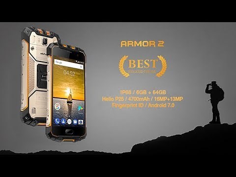 IP68 Rated Rugged Flagship Ulefone Armor 2 Official Introduction