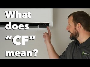 What does CF mean on my Samsung Quantum Heat pump?