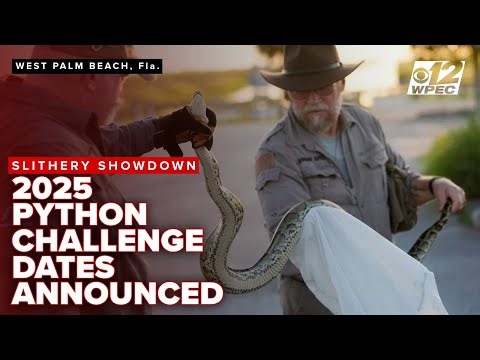 Florida Python Challenge returns with a slithery showdown in 2025