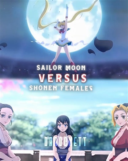 Sailor Moon vs Female Shonen Characters