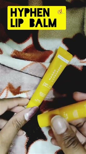 Hyphen Mango Lipscreen Review | Hyphen Lip Balm #ytshorts #shorts