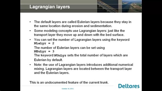 2012-10-10 17.02 Deltares Webinar 9_ 'Bed stratigraphy in Delft3D'_editRH