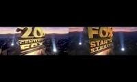 Mix of 2 videos from youtube : My 20th Century Fox & Fox Star Studios Comparison