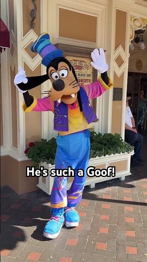 Disneyland 70th Anniversary Goofy 🫶 #disney #disneyland #disneyparks #goofymovie #disneyland70
