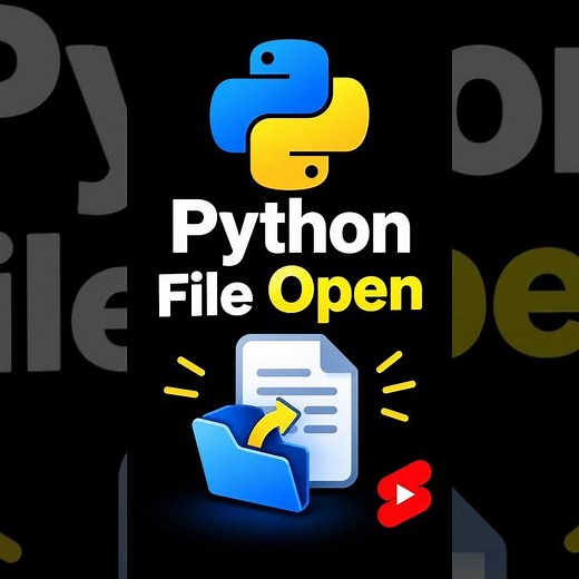 Python File Open #coding #python #learnpython #programming