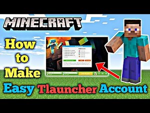 Create Account Tlauncher - How to Create Account in Minecraft Tlauncher [2023] Hindi