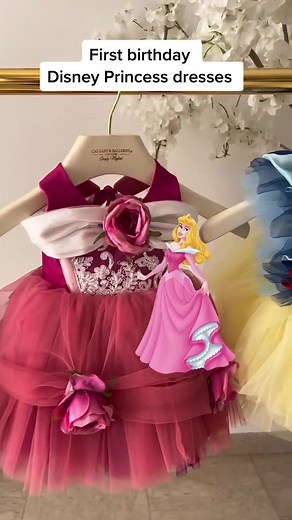 First birthday disney princess collection #disney #firstbirthday #1stbirrhday #1stbirrhdayparty #firstbirthdayphotoshoot #disneyprincess