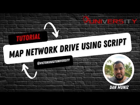 Map a Network Drive Using Login Script