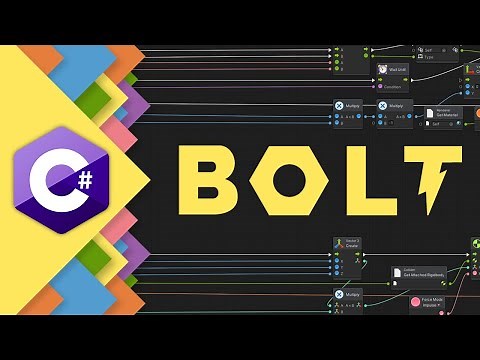 Converting C# to Bolt Graphs (Easy!) - Animate Textures with Visual Scripting