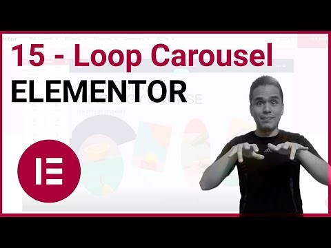 Cómo usar Loop Carousel (carrusel) en Elementor 2023 | Cap 15