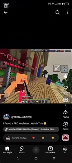 yakında gelecek uzun pvp videosu #minecraft #aboneol