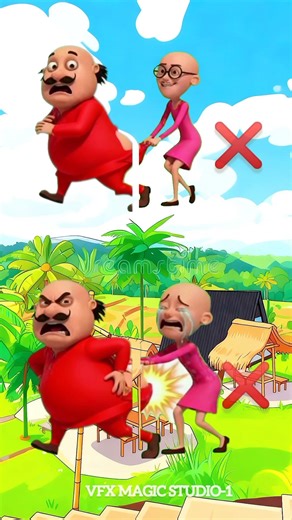 Motu Patlu New VFX Funny Short Video Part 22 | Motu Patlu Comedy VFX | Viral YouTube Shorts#vfxshort