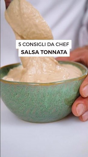 Come preparare la salsa tonnata | 5 consigli da chef #shorts