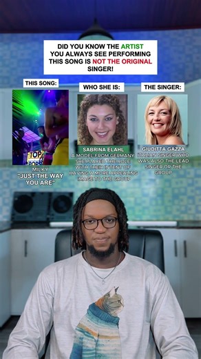 Did You Know The Artist You Alway See Performing: Milky "Just The Way You Are" #shorts #music #trend